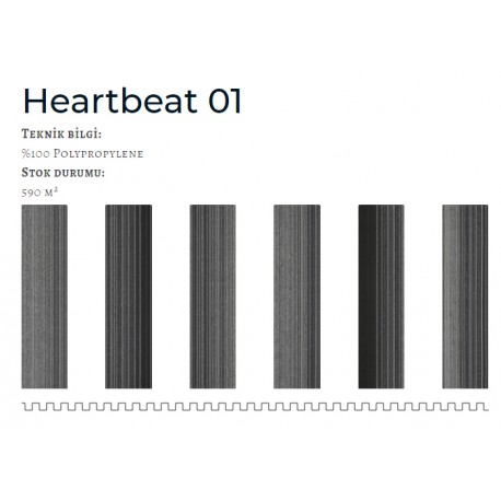 Heart Beat Karo Halı