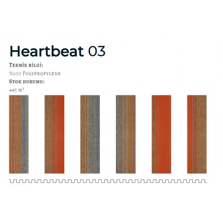 Heart Beat Karo Halı