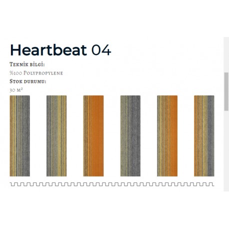 Heart Beat Karo Halı