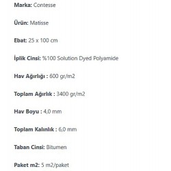 Matisse Karo Halı