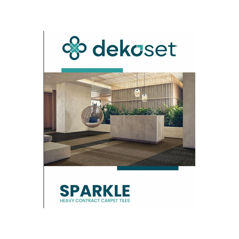 Sparkle Karo Halı | Şık, Dayanıklı ve Sessiz Zemin Çözümü