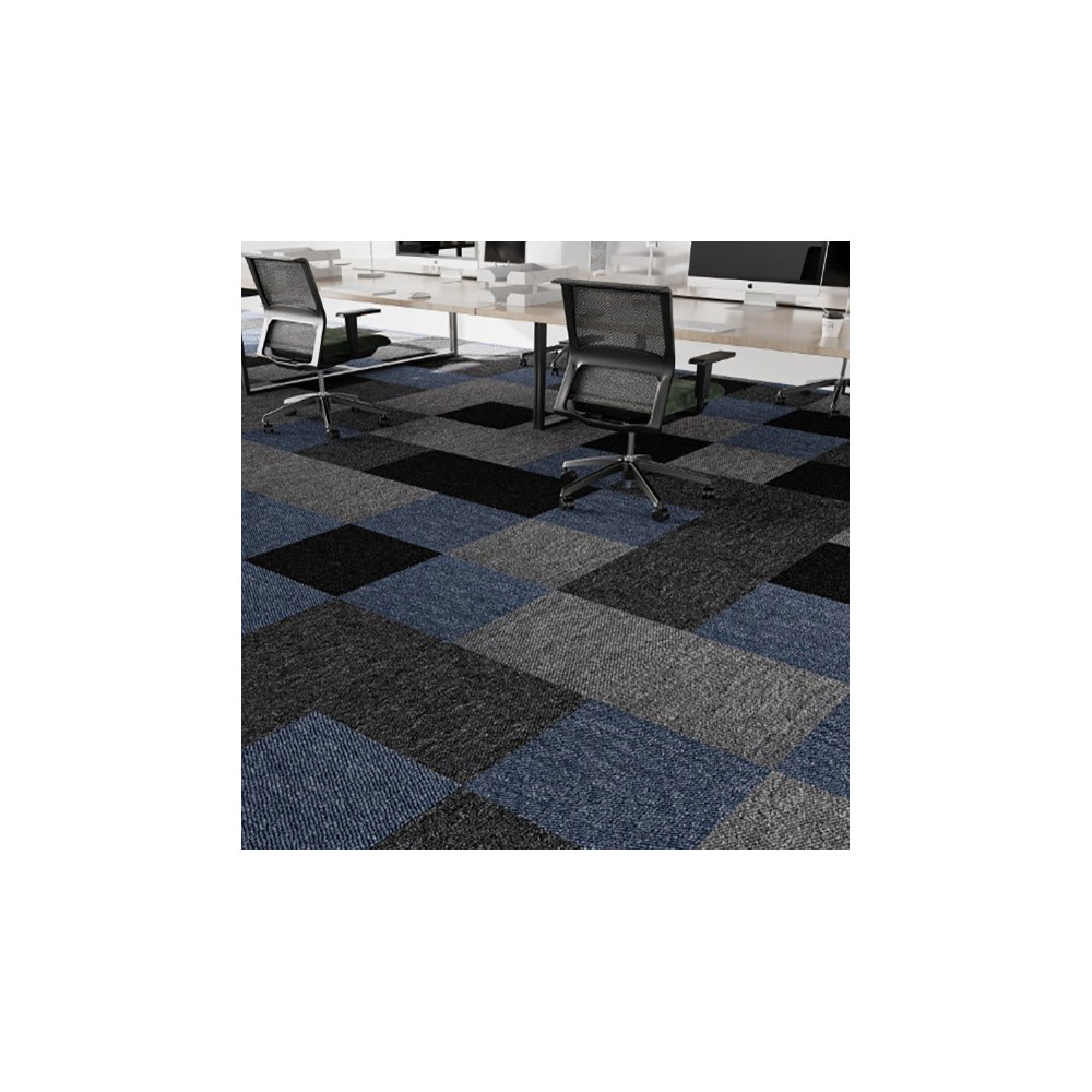 Sparkle Karo Halı | Şık, Dayanıklı ve Sessiz Zemin Çözümü