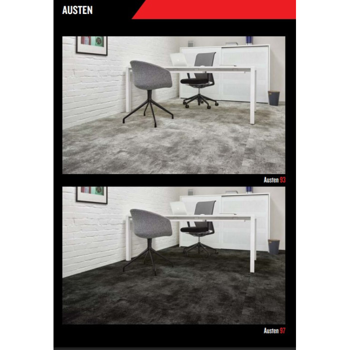 Contesse Austen Polyamid Karo Halı 50x50 | Ofis Halısı